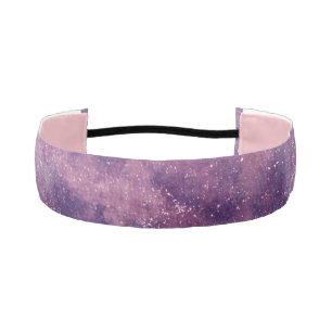 Cinta Para La Cabeza Diseño 1 de la serie Galaxia Rosa Crepuscular  