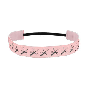 Cinta Para La Cabeza Diseño de esteticista rosa