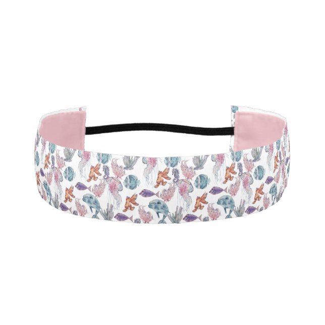 Cinta Para La Cabeza Diseño de la serie de composición de acuarela subm (Anverso)