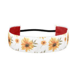 Cinta Para La Cabeza Diseño digital de acuarela floral