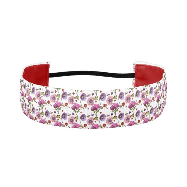 Cinta Para La Cabeza Diseño floral (Anverso)