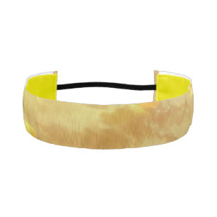 Cinta Para La Cabeza Diviértete Festivo Moderno Chic Amarillo Geométric