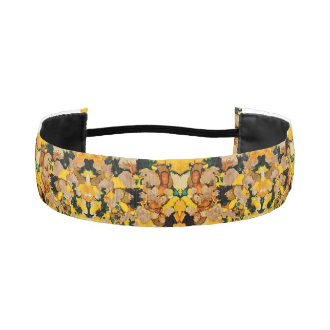 Cinta Para La Cabeza Dorado (Anverso)