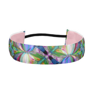 Cinta Para La Cabeza Dragonfly Wildflower Garden Abstract Floral