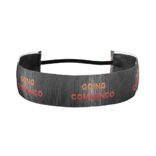 Cinta Para La Cabeza El comando Going Commando de SlipperyJoe atrevida 