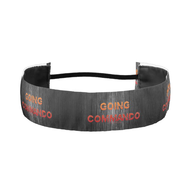 Cinta Para La Cabeza El comando Going Commando de SlipperyJoe atrevida  (Anverso)