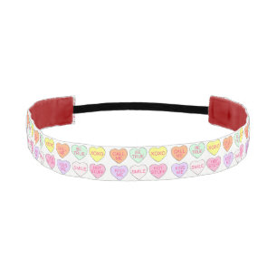Cinta Para La Cabeza El día de San Valentín Candy Heart Heart Headband