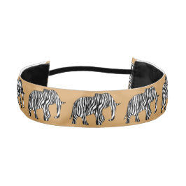 Cinta Para La Cabeza Elefante con franjas cebra + tus ideas