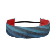 Elegantes olas azules clásicas en acuarela