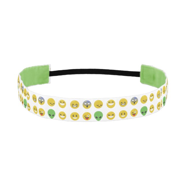 Cinta Para La Cabeza Emoji de cara feliz (Anverso)