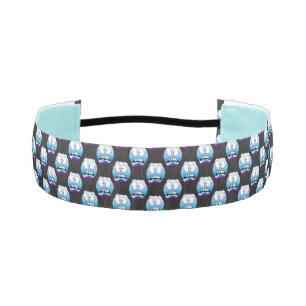 Cinta Para La Cabeza Emote Face No Slip Headbands