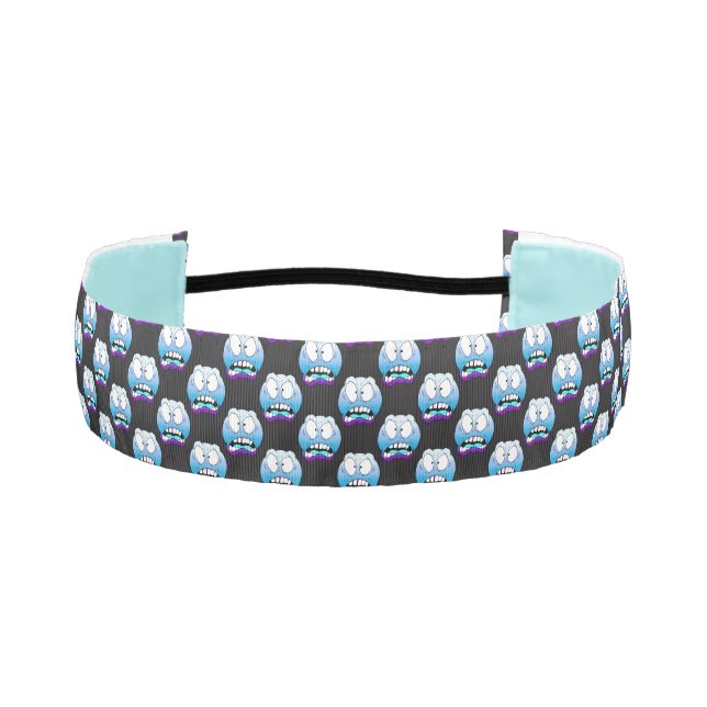 Cinta Para La Cabeza Emote Face No Slip Headbands (Anverso)