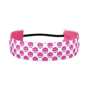 Cinta Para La Cabeza Emote Face No Slip Headbands