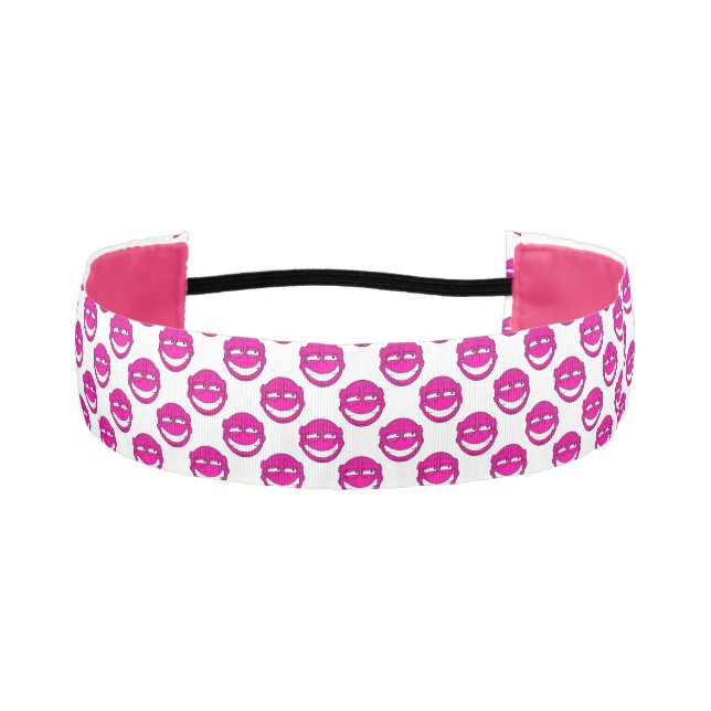 Cinta Para La Cabeza Emote Face No Slip Headbands (Anverso)