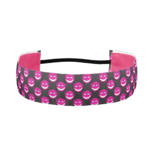 Cinta Para La Cabeza Emote Face No Slip Headbands