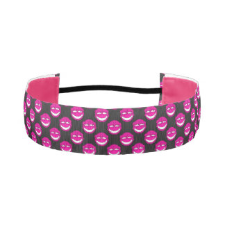 Cinta Para La Cabeza Emote Face No Slip Headbands