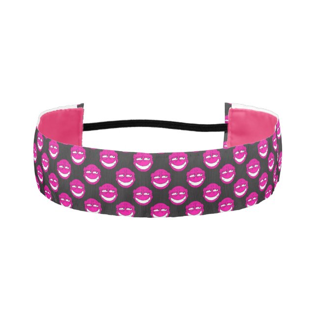 Cinta Para La Cabeza Emote Face No Slip Headbands (Anverso)