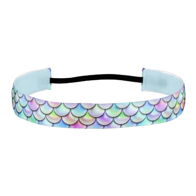 Cinta Para La Cabeza Escala de sirenas de burbujas arcoiris (Anverso)