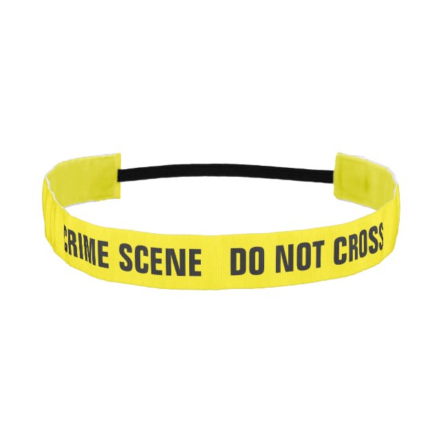 Cinta Para La Cabeza Escena de crimen (Anverso)