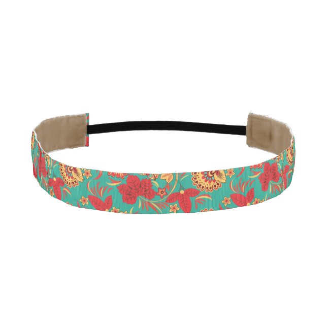 Cinta Para La Cabeza Estampado de flores 2 (Anverso)