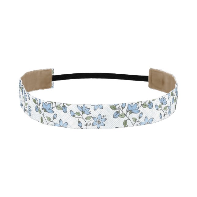 Cinta Para La Cabeza Estampado de flores 2 3 (Anverso)