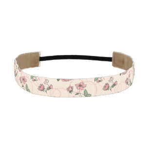 Cinta Para La Cabeza Estampado de flores 5