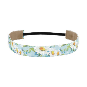 Cinta Para La Cabeza Estampado de flores brillante hermoso elegante 2