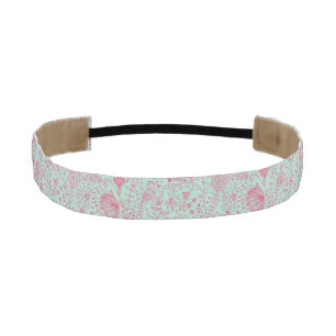 Cinta Para La Cabeza Estampado de flores lindo del verano