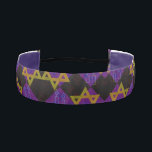 Cinta Para La Cabeza Estrella feliz de Hanukkah de David menorah de Sli<br><div class="desc">Estrella feliz de Hanukkah de David menorah Dreidel Celebración artística Velas Hebreo Judío Chanukah regalos decoraciones Judaísmo cultura religión prácticas religiosas tradiciones diseño geométrico simbólico profundidad de contraste simetría de orden</div>