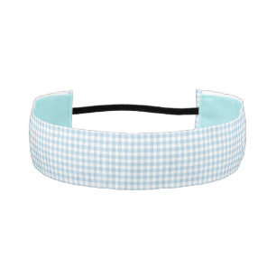 Cinta Para La Cabeza F & L Blue Gingham