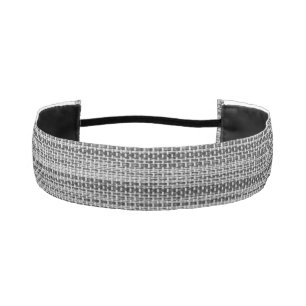 Cinta Para La Cabeza Faux Gray Fabric Cloth Modern Athletic Headband