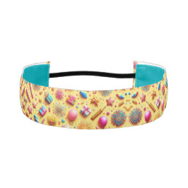 Cinta Para La Cabeza Fiesta amarillo