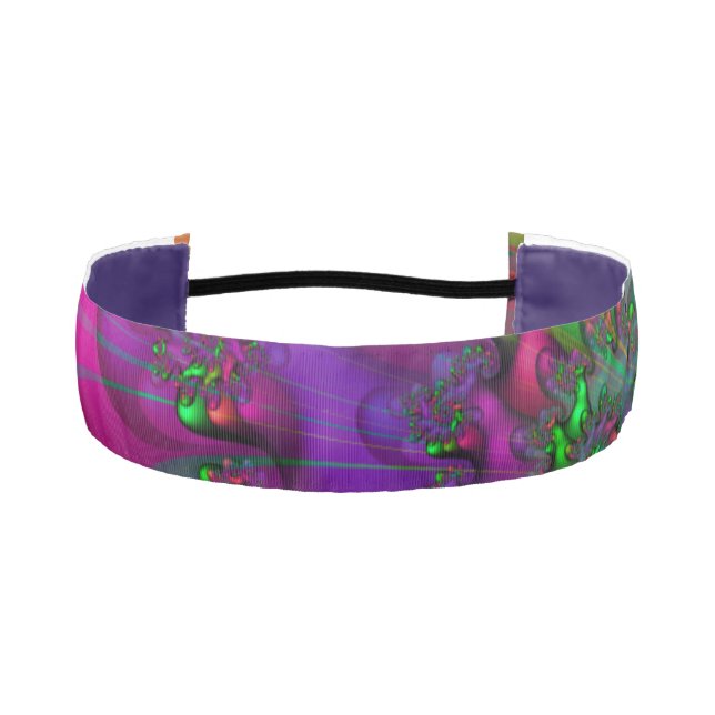 Cinta Para La Cabeza Fiesta Fractal Colorful Vibrant (Anverso)