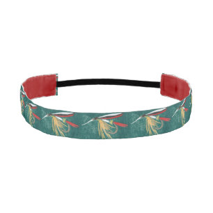 Cinta Para La Cabeza "Fin de trucha" Vuelo mojado de barro volando sobr