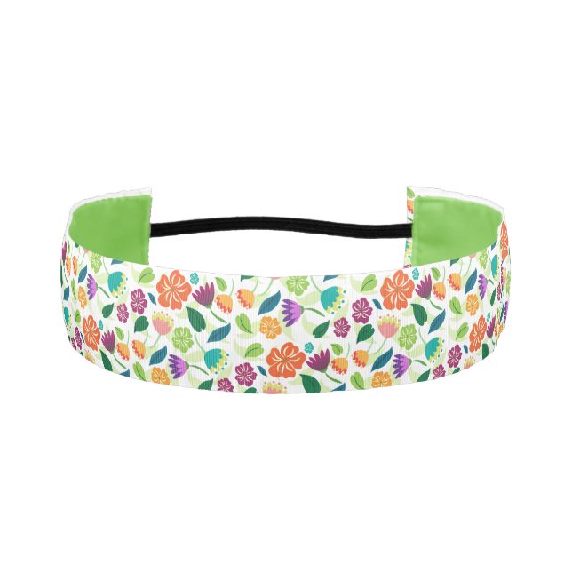 Cinta Para La Cabeza Floral (Anverso)