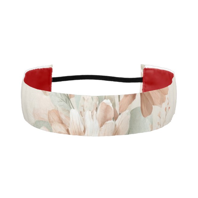 Cinta Para La Cabeza floral design (Anverso)