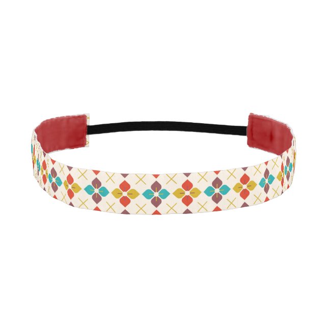 Cinta Para La Cabeza Floral retro (Anverso)