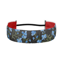 Cinta Para La Cabeza Flores Cosmos Azules