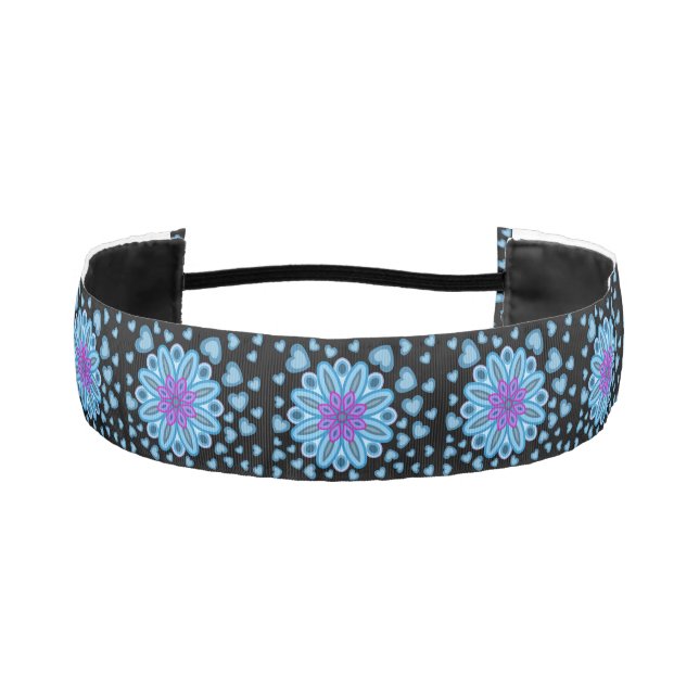 CINTA PARA LA CABEZA FLORES CREATIVOS PARA CHICA (Anverso)