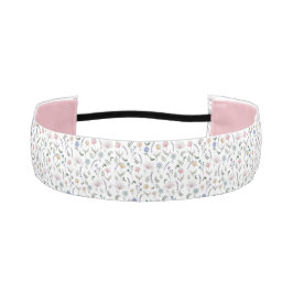 Cinta Para La Cabeza Flores de doodle acuáticas de primavera
