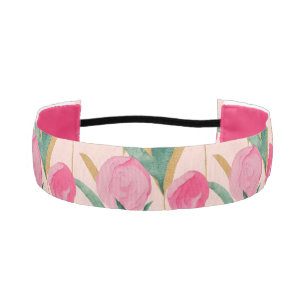 Cinta Para La Cabeza Flores rosas