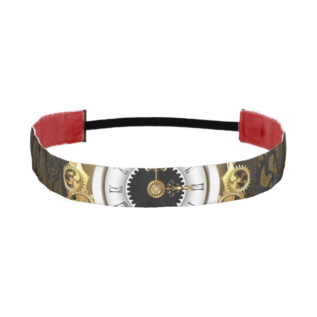 Cinta Para La Cabeza Gases de vapor y mariposas azules (Anverso)