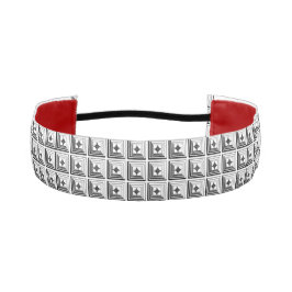 Cinta Para La Cabeza Geometric Pendant Pattern