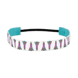 Cinta Para La Cabeza Gimnasia rosa azul Acróbalo Acrobático