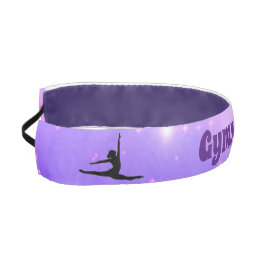 Cinta Para La Cabeza Gimnasia Suelo Rutinaria Cabeza Púrpura Rosa