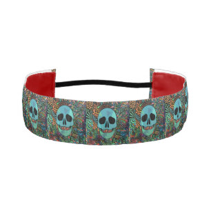 Cinta Para La Cabeza Halloween Hippie Skull Thunder_Cove