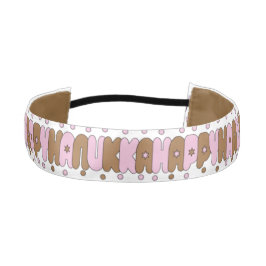 Cinta Para La Cabeza Hanukkah Happy Pink/Brown