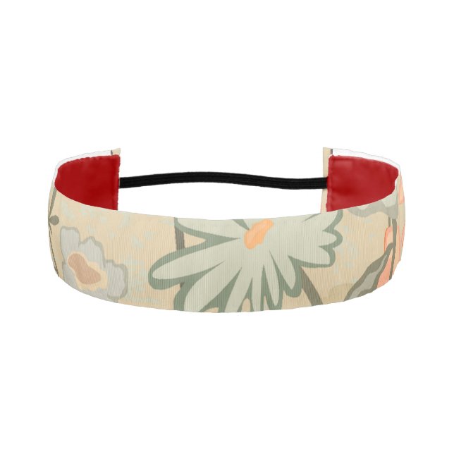 Cinta Para La Cabeza Hermosa floral (Anverso)