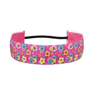 Cinta Para La Cabeza Hibiscus Floral Tie Headband