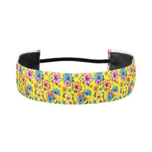 Cinta Para La Cabeza Hibiscus Floral Tie Headband